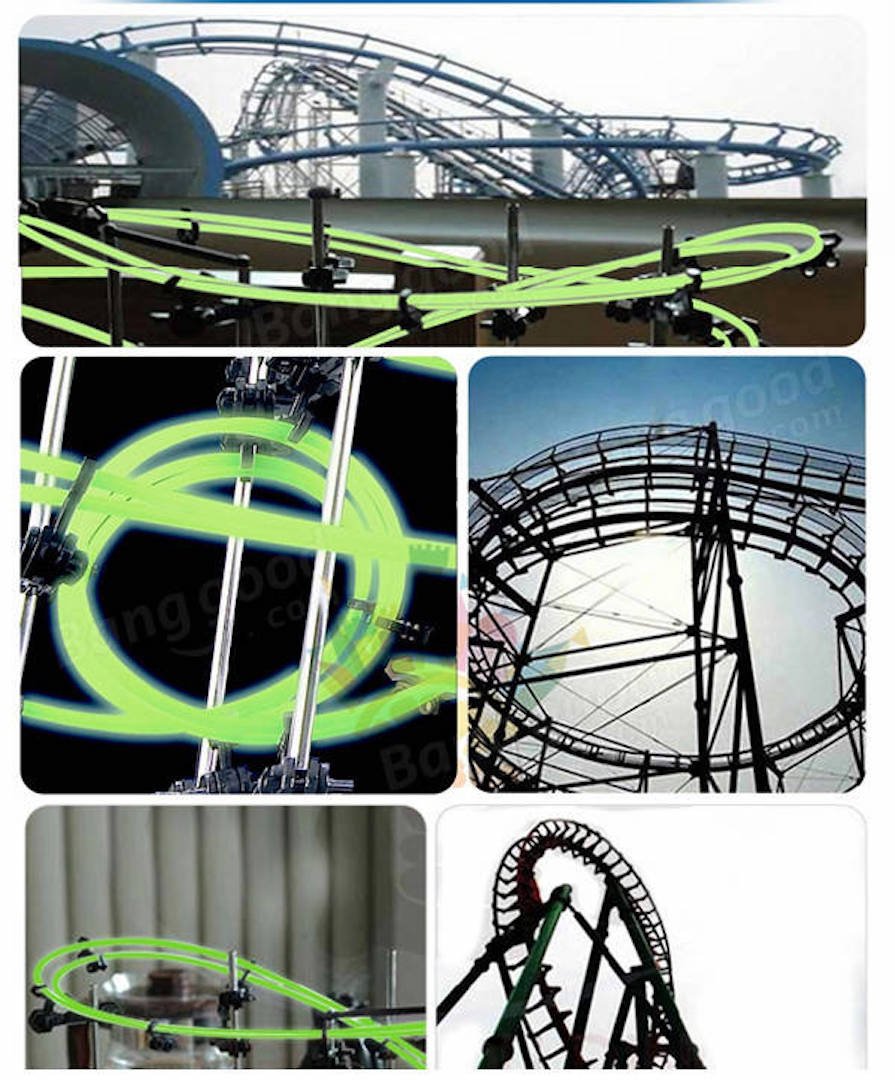 Amazon.co.jp: スペースレール(SPACE RAIL) 暗闇で光る 蓄光型 無限